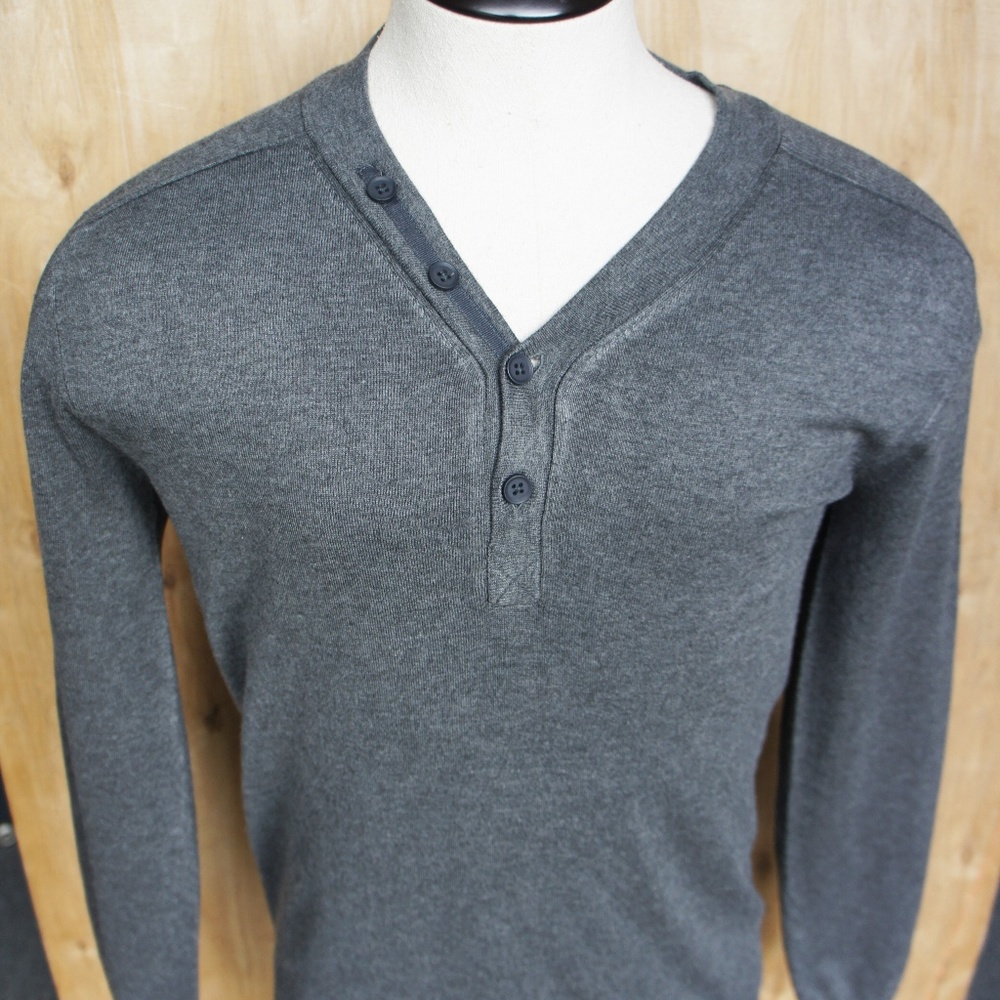 Men's Celio* Button V Neck Sweater